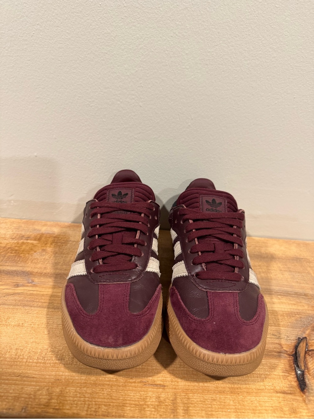 Adidas Burgundy XLG Sambas